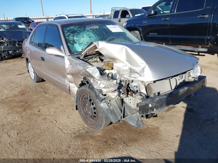 2000 Toyota Corolla Le VIN: 1NXBR12E6YZ322977 Lot: 41668450