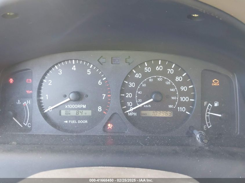 2000 Toyota Corolla Le VIN: 1NXBR12E6YZ322977 Lot: 41668450