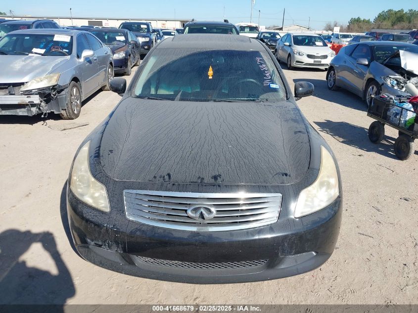 2007 Infiniti G35 Sport VIN: JNKBV61E17M708735 Lot: 41668679