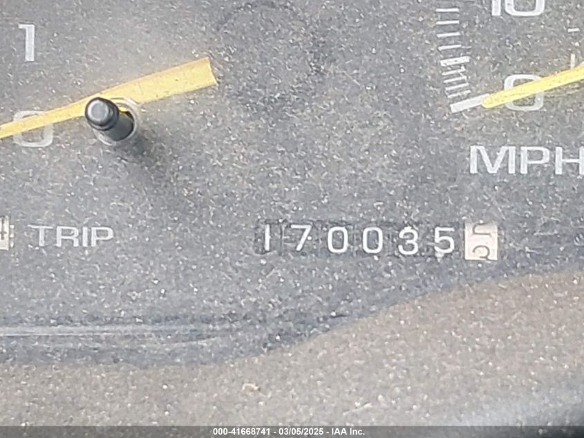 1997 Chevrolet Gmt-400 K1500 VIN: 2GCEK19ROV1165050 Lot: 41668741