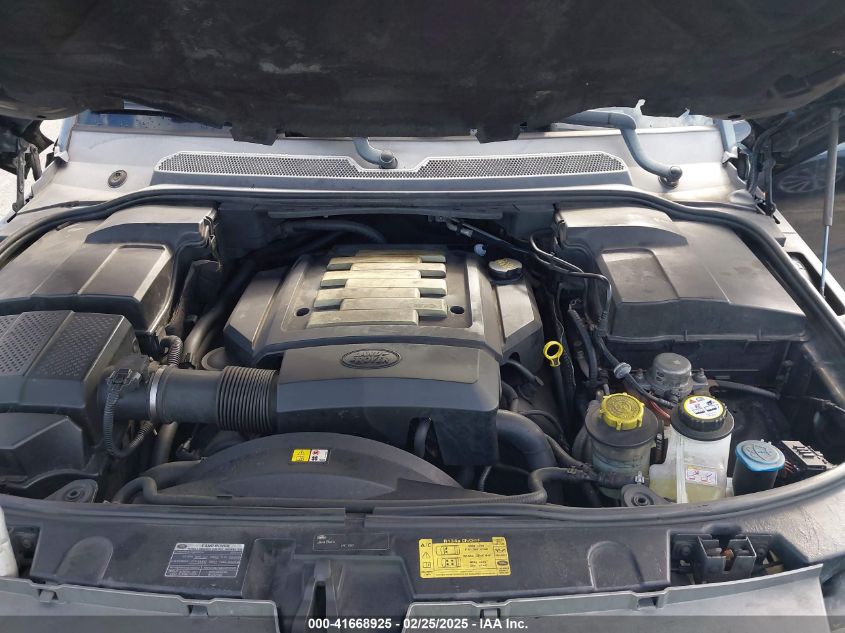 2008 Land Rover Range Rover Sport Hse VIN: SALSF25498A130887 Lot: 41668925