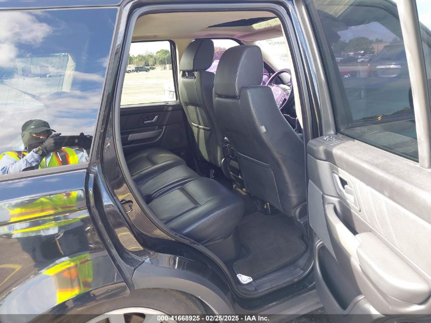 2008 Land Rover Range Rover Sport Hse VIN: SALSF25498A130887 Lot: 41668925