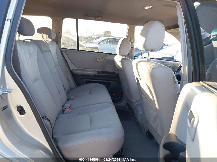 2005 Toyota Highlander V6 VIN: JTEDP21A650089754 Lot: 41668981