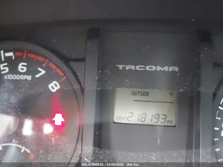 2017 Toyota Tacoma Sr VIN: 5TFAX5GN0HX103176 Lot: 41669032