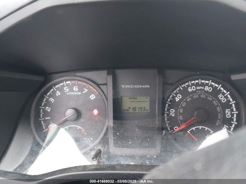 2017 Toyota Tacoma Sr VIN: 5TFAX5GN0HX103176 Lot: 41669032