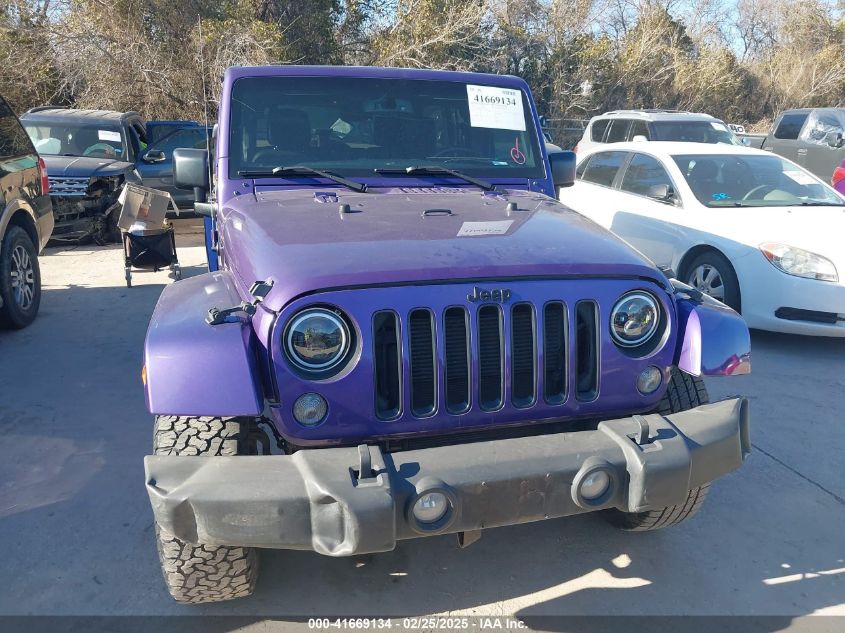 2016 Jeep Wrangler Unlimited Backcountry VIN: 1C4HJWEG6GL202780 Lot: 41669134