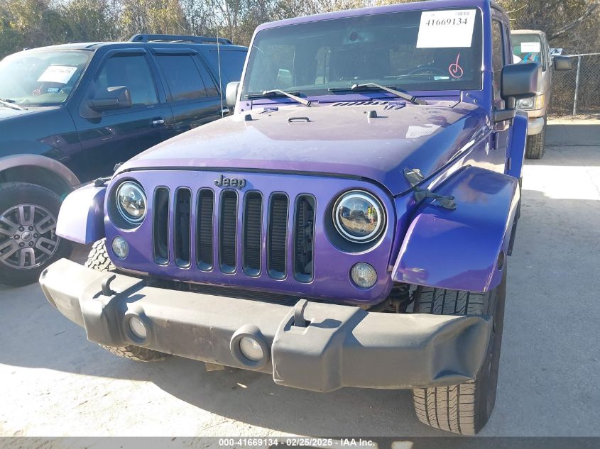 2016 Jeep Wrangler Unlimited Backcountry VIN: 1C4HJWEG6GL202780 Lot: 41669134