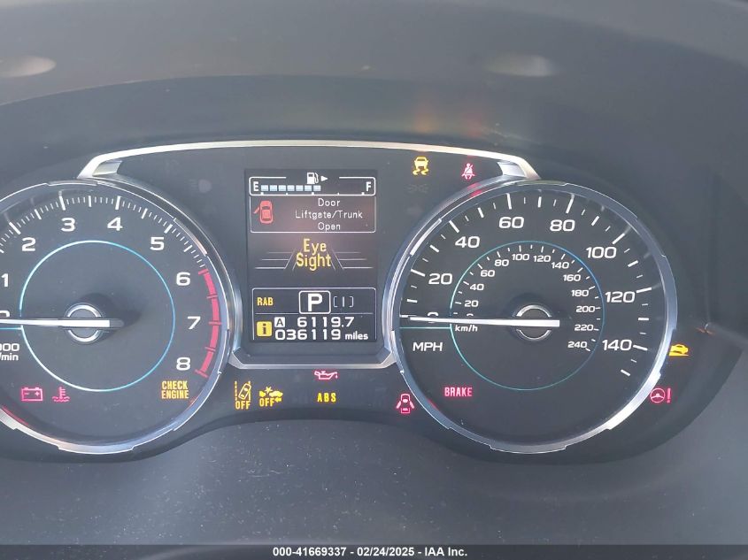 2017 Subaru Forester 2.0Xt Touring VIN: JF2SJGWC2HH564697 Lot: 41669337