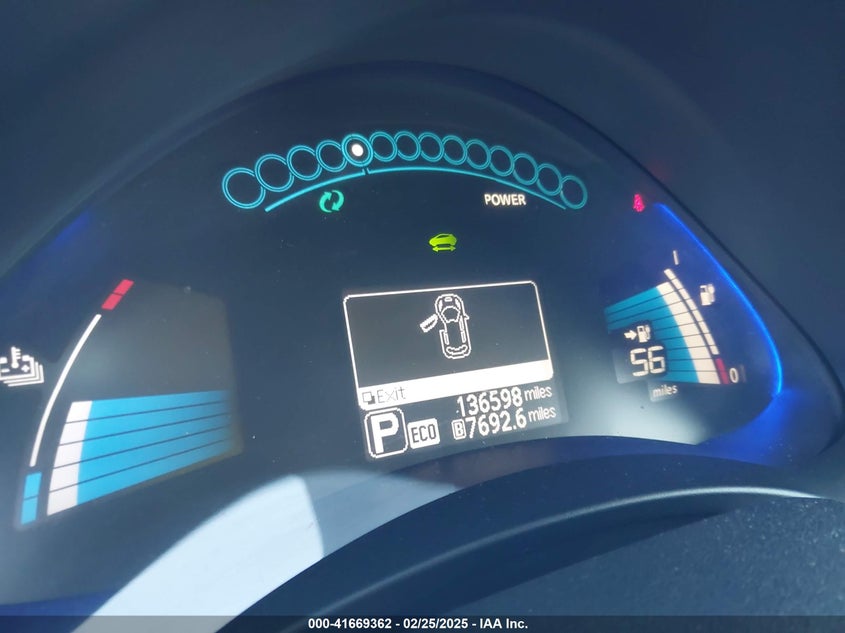 2013 NISSAN LEAF S - 1N4AZ0CP7DC400389