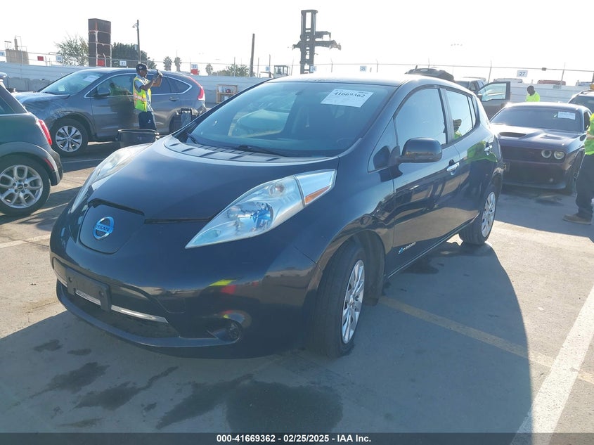 2013 NISSAN LEAF S - 1N4AZ0CP7DC400389