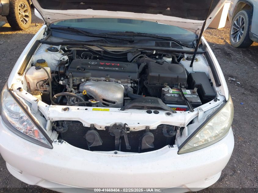 2005 Toyota Camry Le VIN: 4T1BE32K35U574257 Lot: 41669404