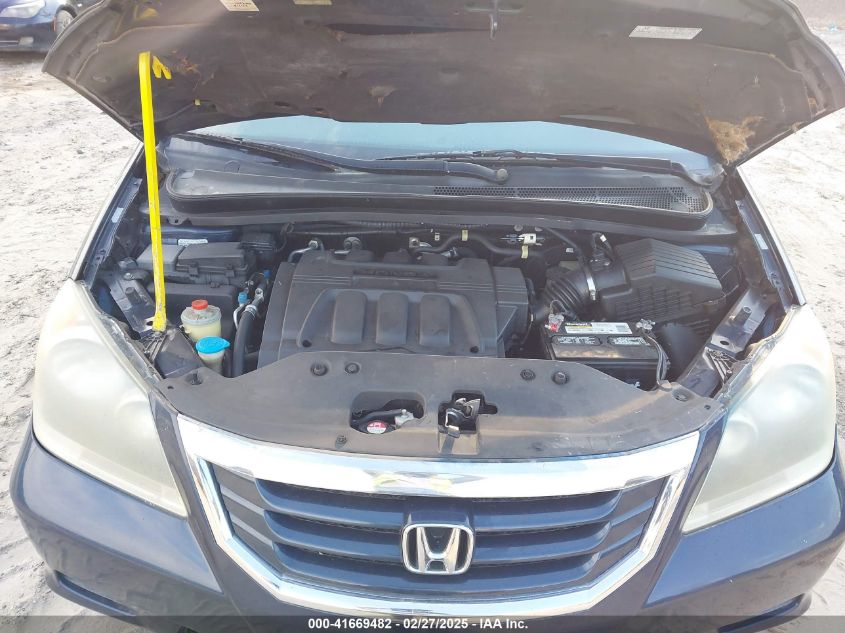 2010 Honda Odyssey Ex-L VIN: 5FNRL3H76AB004994 Lot: 41669482