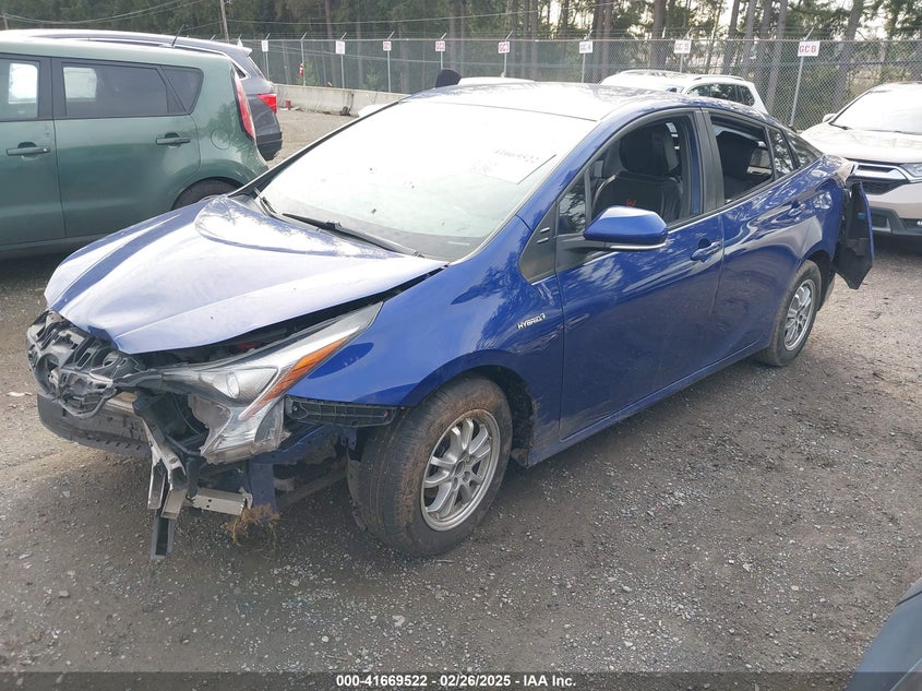 2016 TOYOTA PRIUS VIN: JTDKBRFUXG3509202