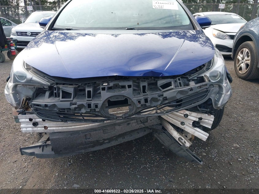 2016 TOYOTA PRIUS VIN: JTDKBRFUXG3509202