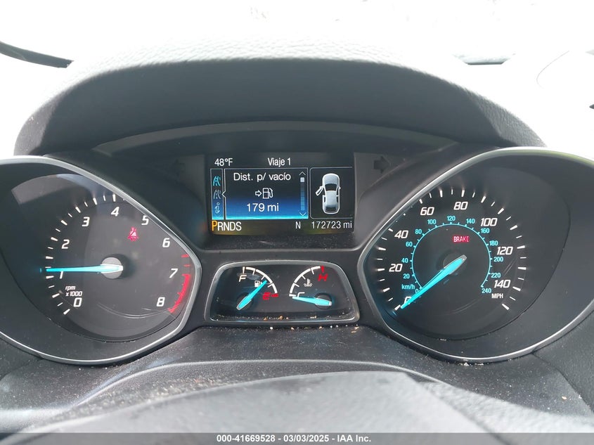 2016 FORD ESCAPE VIN: 1FMCU0F76GUA68789