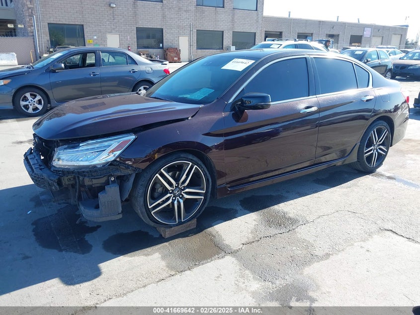 2016 HONDA ACCORD VIN: 1HGCR3F99GA008419