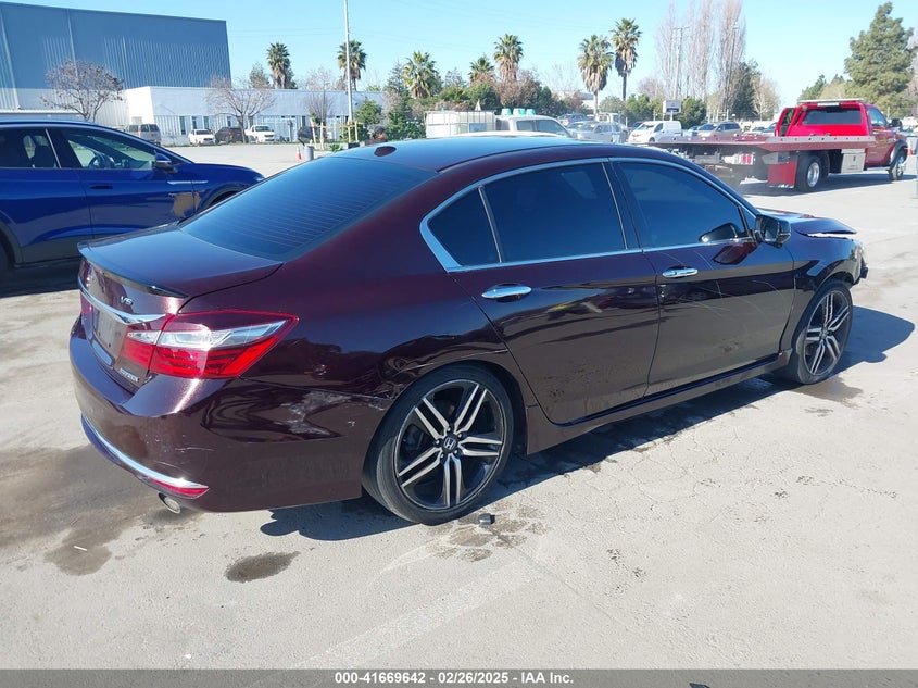 2016 HONDA ACCORD VIN: 1HGCR3F99GA008419