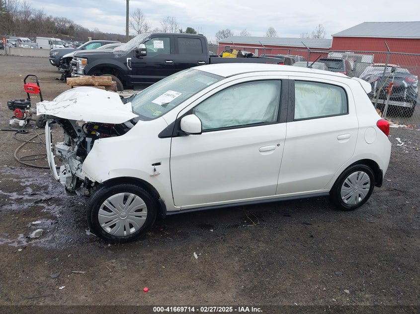 2019 MITSUBISHI MIRAGE ES - ML32A3HJ1KH008071