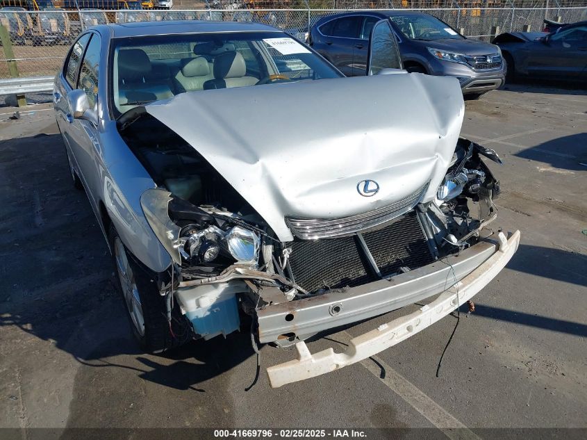 2005 Lexus Es 330 VIN: JTHBA30G355082559 Lot: 41669796