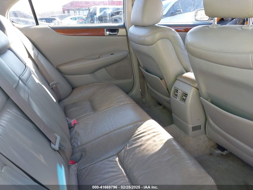 2005 Lexus Es 330 VIN: JTHBA30G355082559 Lot: 41669796