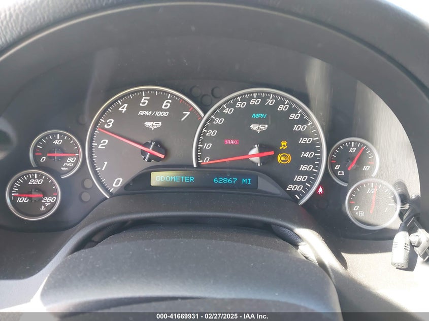 2013 CHEVROLET CORVETTE VIN: 1G1YW2DW7D5104711