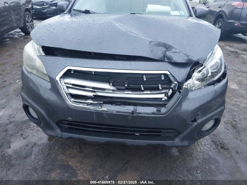 2017 Subaru Outback 2.5I Premium VIN: 4S4BSACC1H3326295 Lot: 41669975