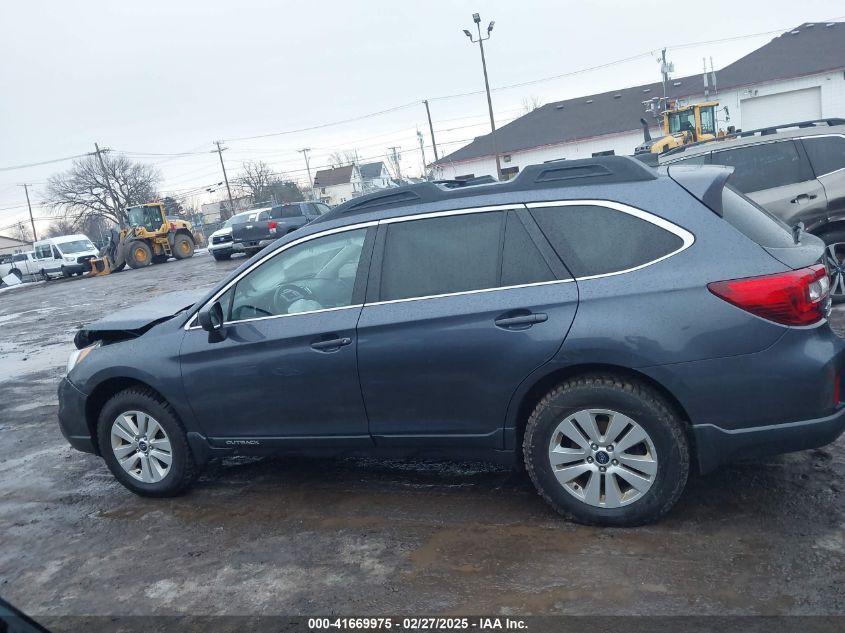 2017 Subaru Outback 2.5I Premium VIN: 4S4BSACC1H3326295 Lot: 41669975