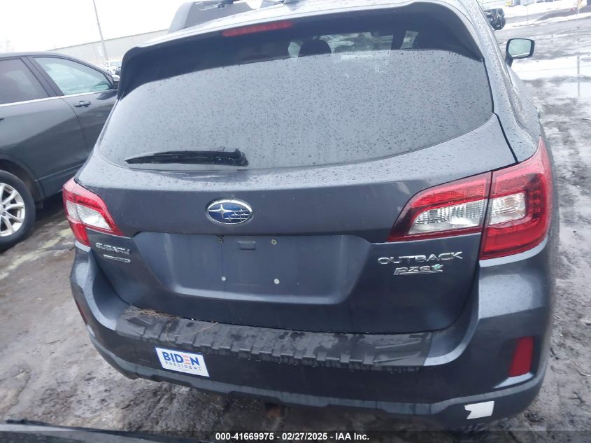 2017 Subaru Outback 2.5I Premium VIN: 4S4BSACC1H3326295 Lot: 41669975