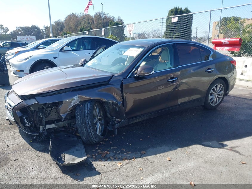 2014 INFINITI Q50 PREMIUM - JN1BV7AP8EM670333