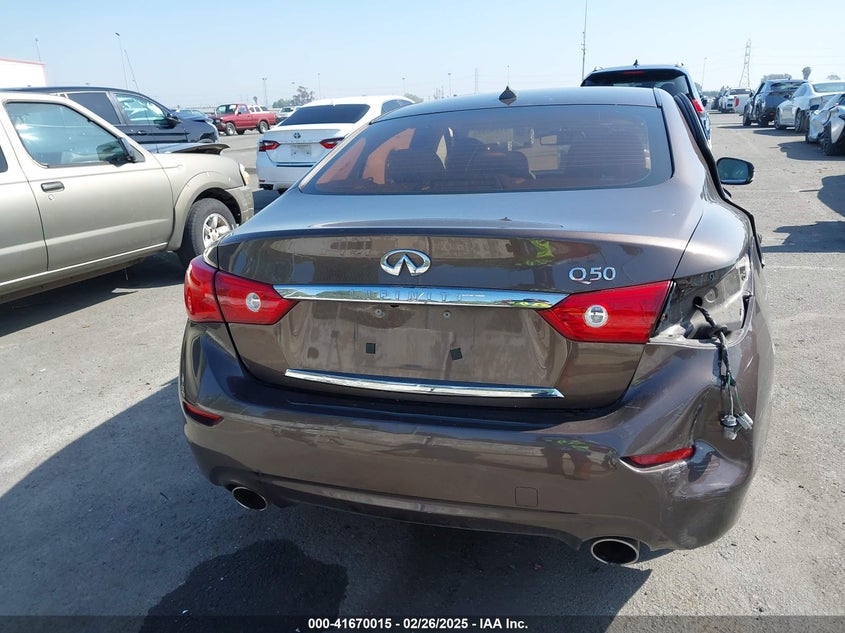 2014 INFINITI Q50 PREMIUM - JN1BV7AP8EM670333