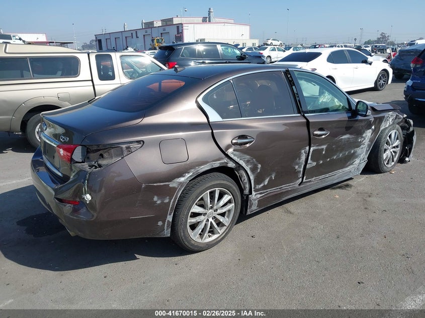 2014 INFINITI Q50 PREMIUM - JN1BV7AP8EM670333