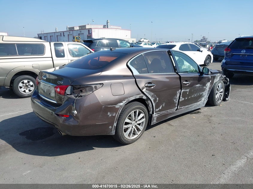 2014 INFINITI Q50 PREMIUM - JN1BV7AP8EM670333