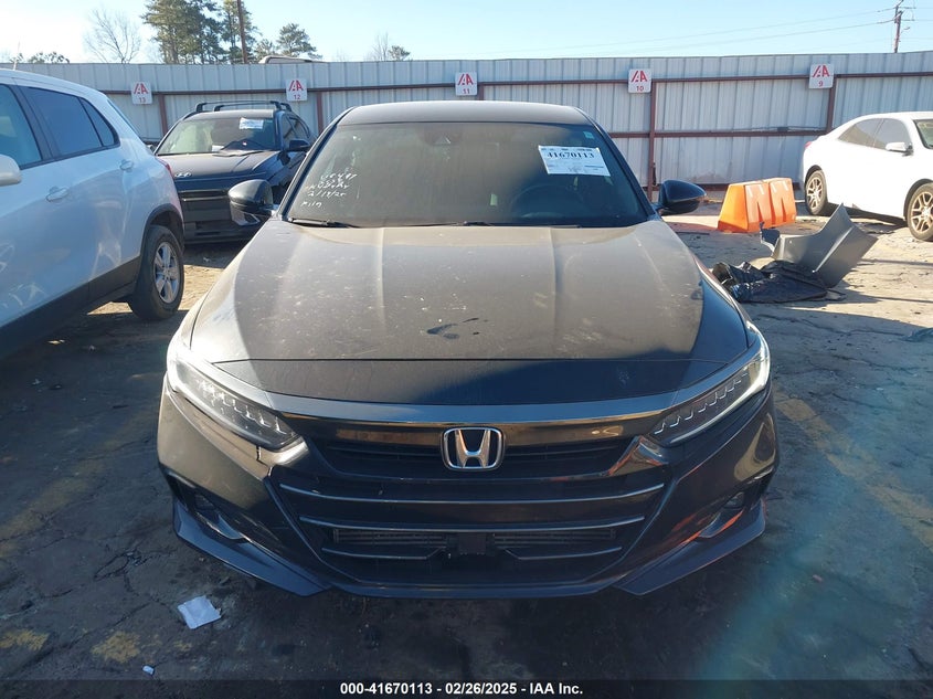 2022 HONDA ACCORD VIN: 1HGCV1F31NA115991