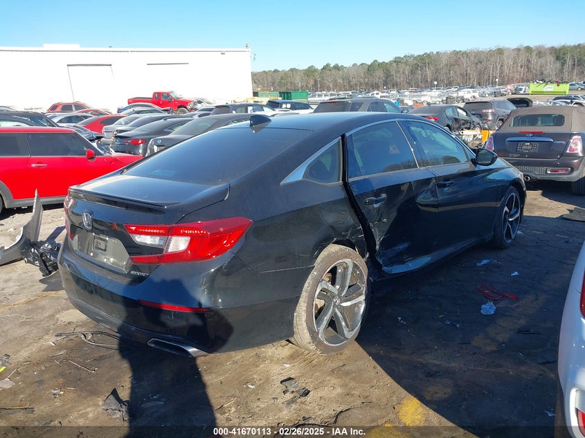 2022 HONDA ACCORD VIN: 1HGCV1F31NA115991
