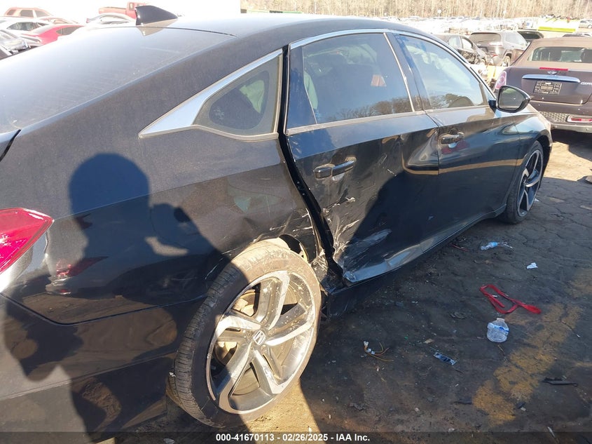 2022 HONDA ACCORD VIN: 1HGCV1F31NA115991
