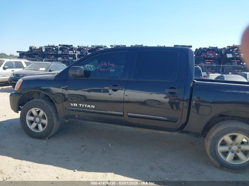 2011 Nissan Titan Sv VIN: 1N6BA0ED0BN320293 Lot: 41670130