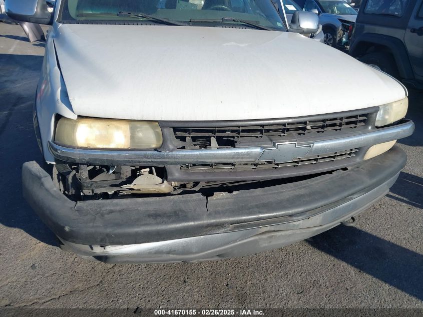 2000 Chevrolet Silverado 1500 Ls VIN: 2GCEC19T0Y1209822 Lot: 41670155