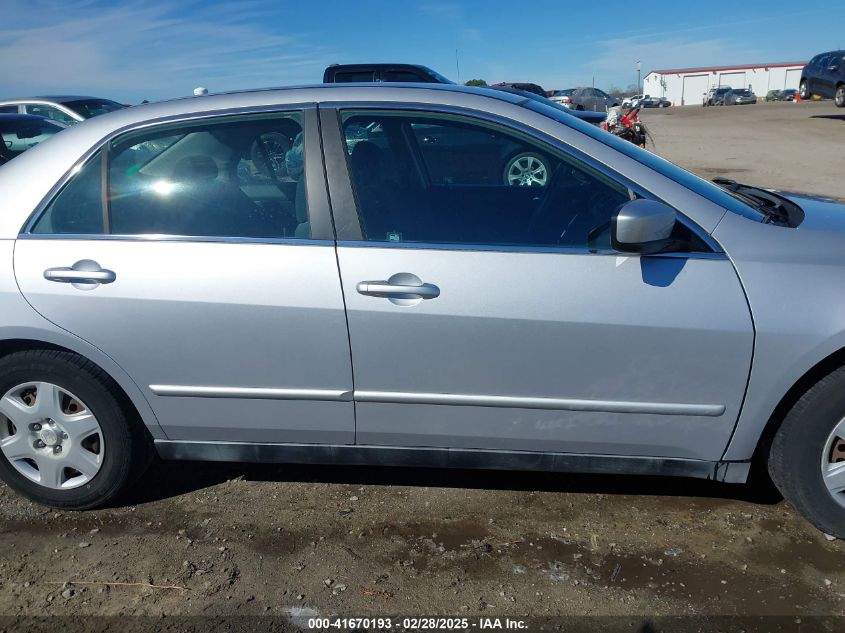 2005 Honda Accord 2.4 Lx VIN: 1HGCM56495A036443 Lot: 41670193