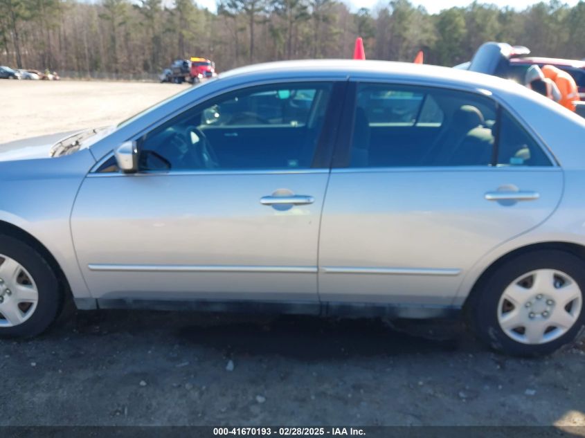 2005 Honda Accord 2.4 Lx VIN: 1HGCM56495A036443 Lot: 41670193