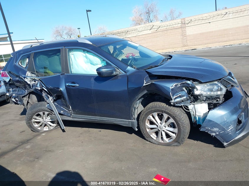 2016 NISSAN ROGUE SV - KNMAT2MT5GP629279