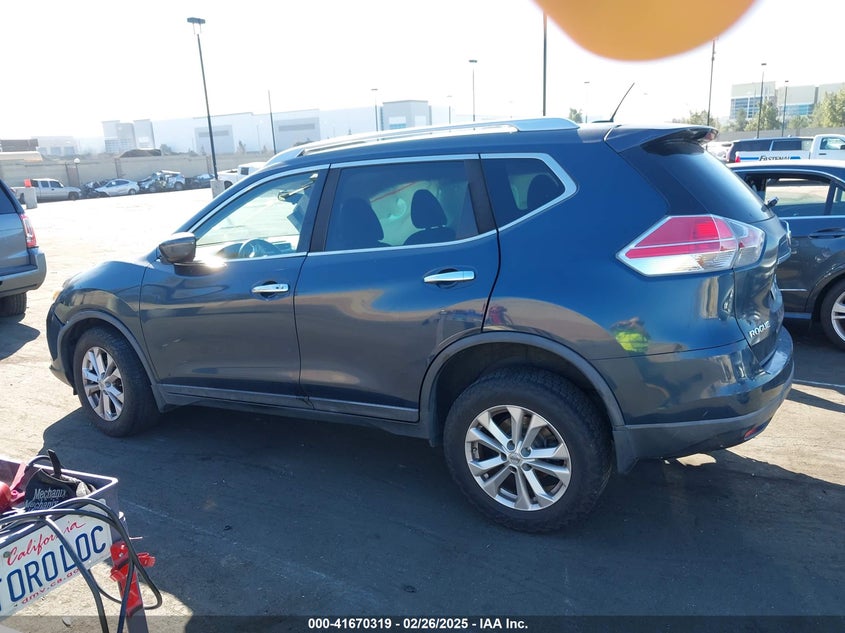 2016 NISSAN ROGUE SV - KNMAT2MT5GP629279