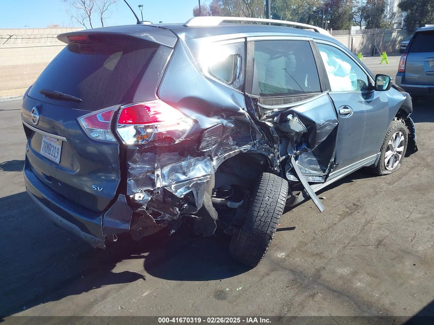 2016 NISSAN ROGUE SV - KNMAT2MT5GP629279