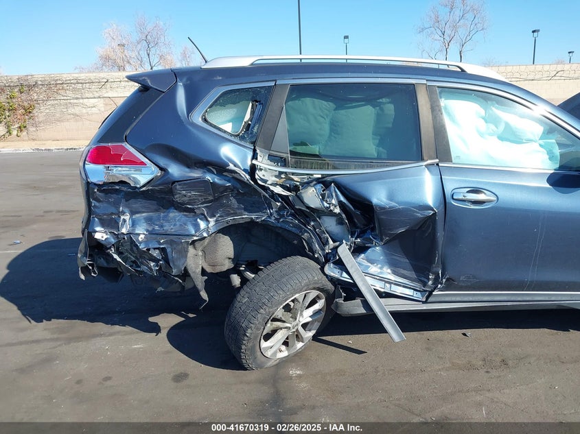 2016 NISSAN ROGUE SV - KNMAT2MT5GP629279