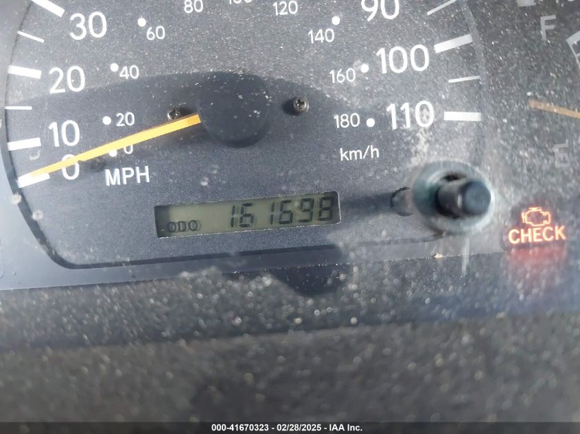 2000 Toyota Tacoma VIN: 5TEWM72N1YZ709127 Lot: 41670323