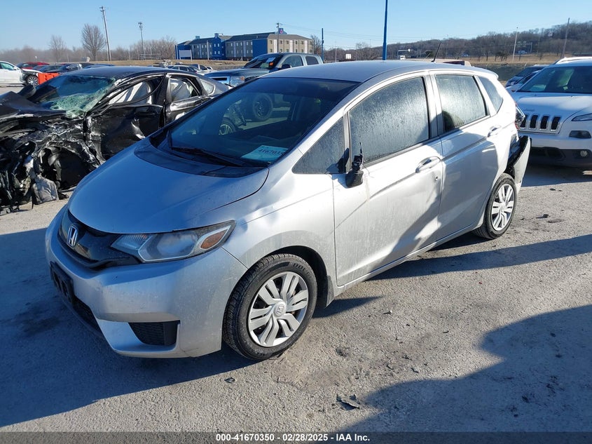 2016 HONDA FIT LX - JHMGK5H55GS014365