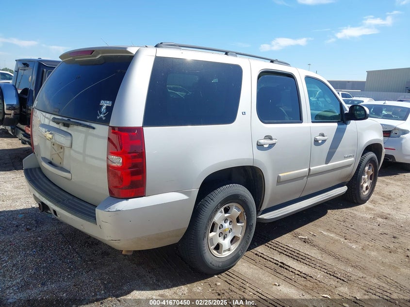 2008 CHEVROLET TAHOE VIN: 1GNFC13J58R116109