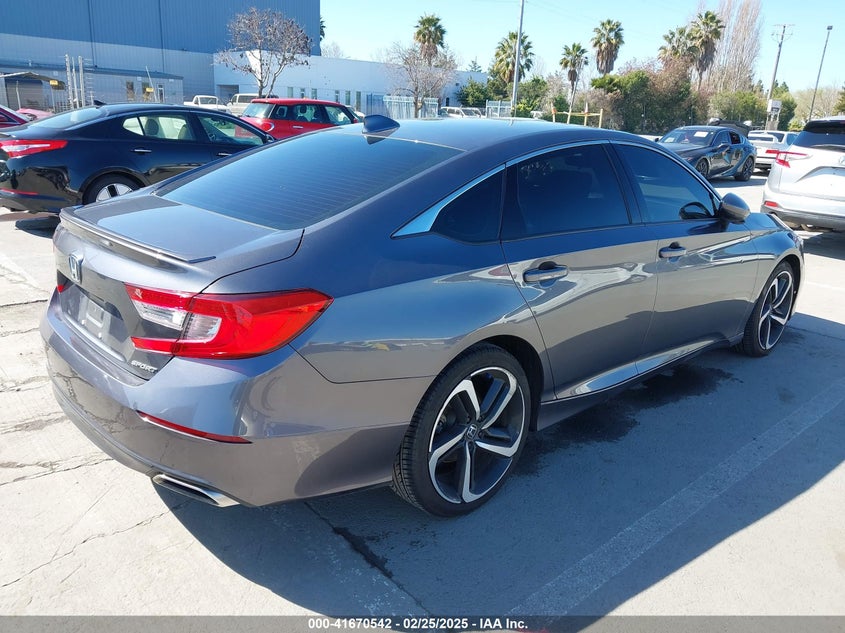 2020 HONDA ACCORD VIN: 1HGCV1F3XLA140689