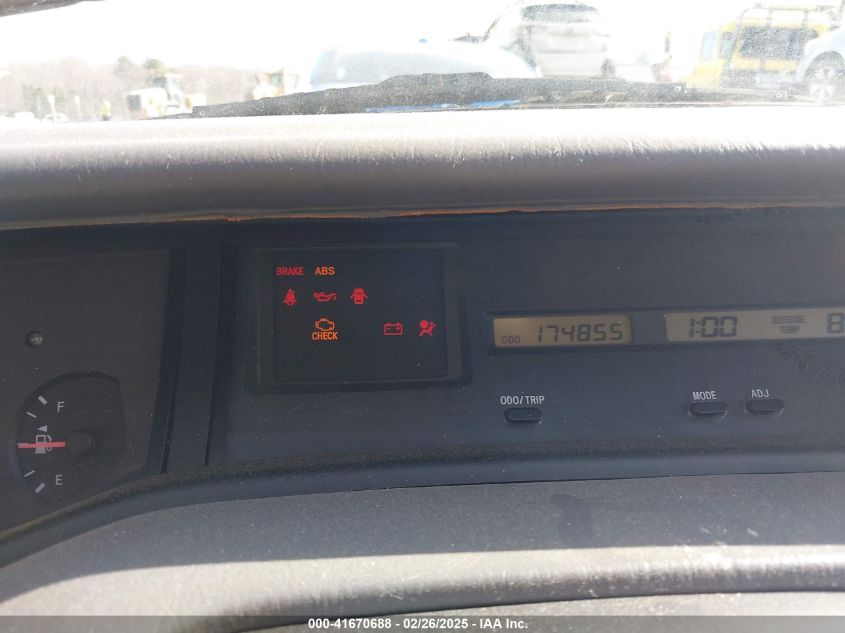 2003 Toyota Avalon Xl VIN: 4T1BF28B23U277590 Lot: 41670688