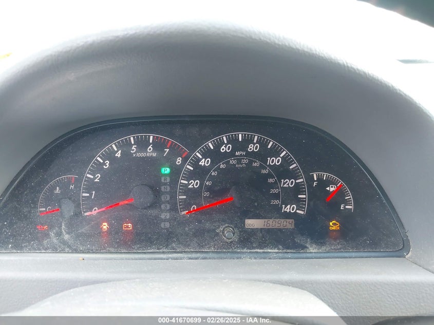 2006 TOYOTA CAMRY VIN: 4T1BE32K66U730437