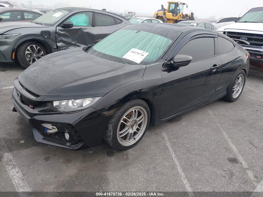 2019 HONDA CIVIC SI VIN: 2HGFC3A5XKH752317